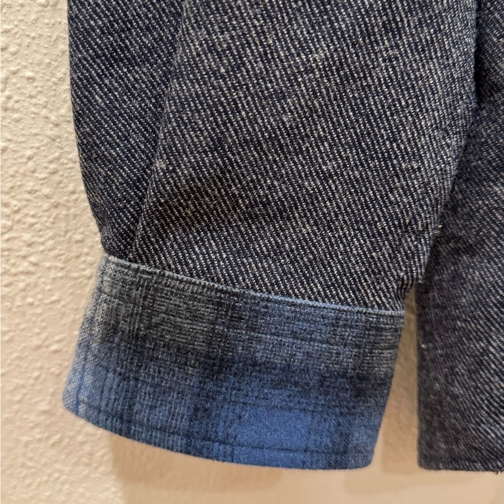 Pendleton Wool Patchwork Button Up Shirt Men’s M - image 4